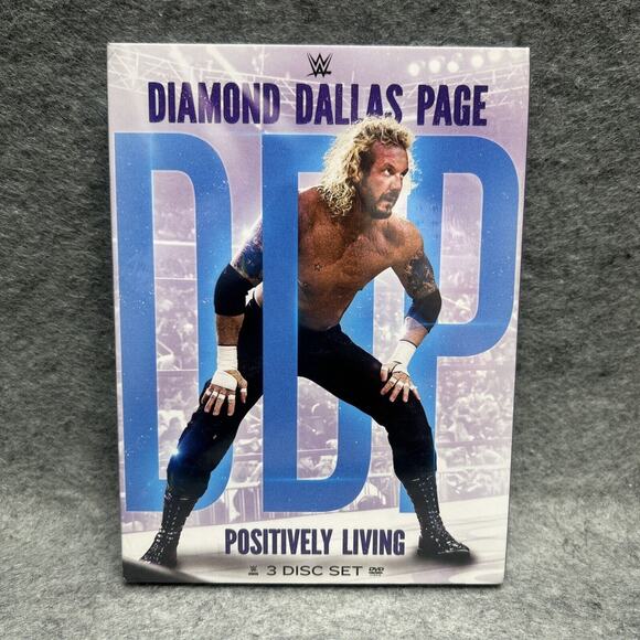WWE: Diamond Dallas Page: Positively Living! (DVD) 3 Disc Set New Sealed - Picture 1 of 5